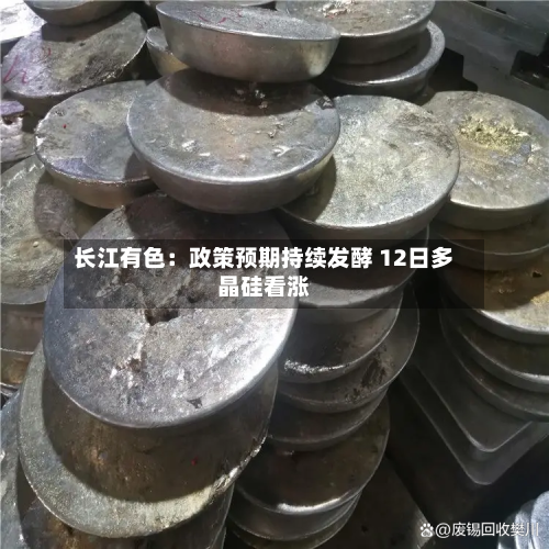 长江有色:政策预期持续发酵 12日多晶硅看涨-第3张图片