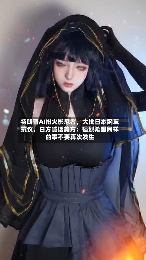 特朗普AI扮火影忍者，大批日本网友抗议，日方喊话美方：强烈希望同样的事不要再次发生-第2张图片