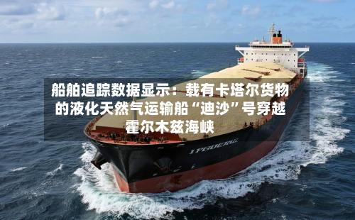 船舶追踪数据显示：载有卡塔尔货物的液化天然气运输船“迪沙	”号穿越霍尔木兹海峡-第2张图片