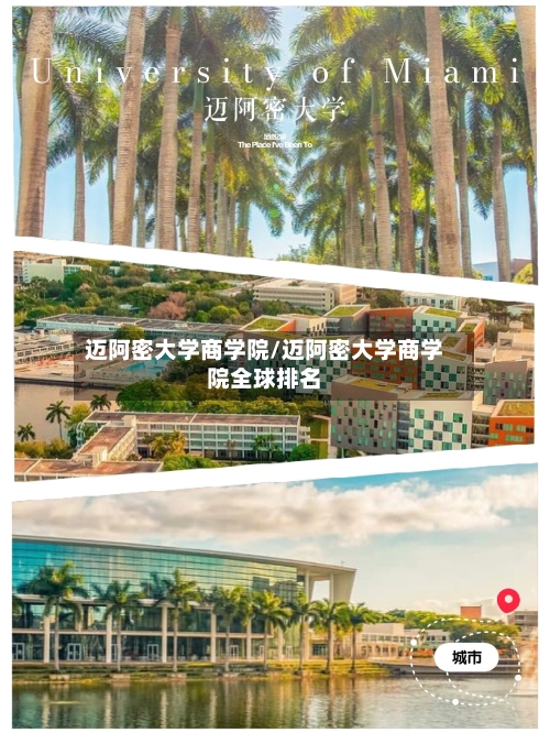 迈阿密大学商学院/迈阿密大学商学院全球排名