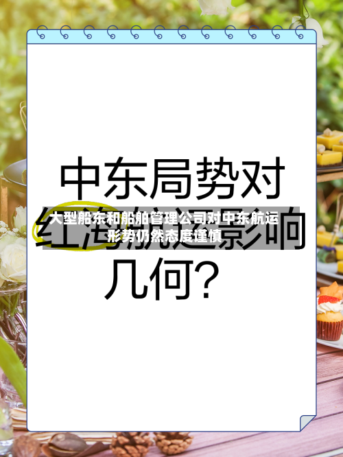 大型船东和船舶管理公司对中东航运形势仍然态度谨慎
