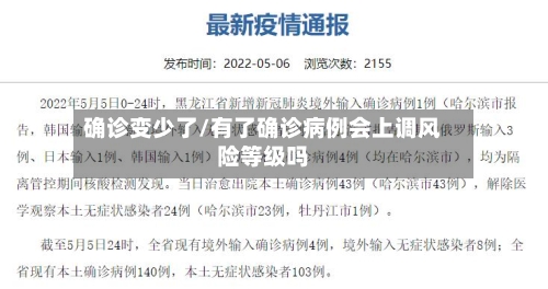 确诊变少了/有了确诊病例会上调风险等级吗-第2张图片