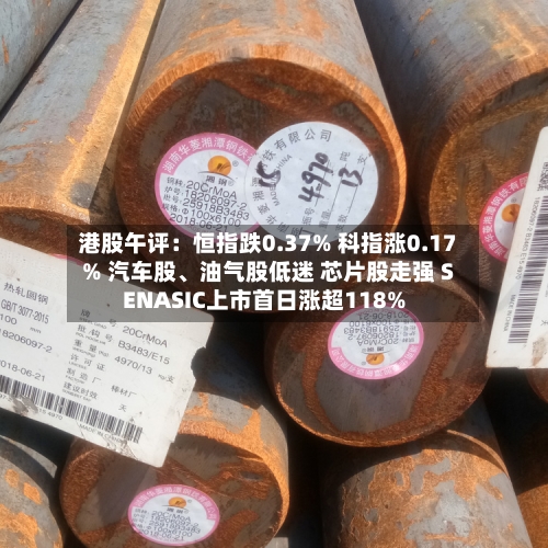港股午评：恒指跌0.37% 科指涨0.17% 汽车股、油气股低迷 芯片股走强 SENASIC上市首日涨超118%-第2张图片