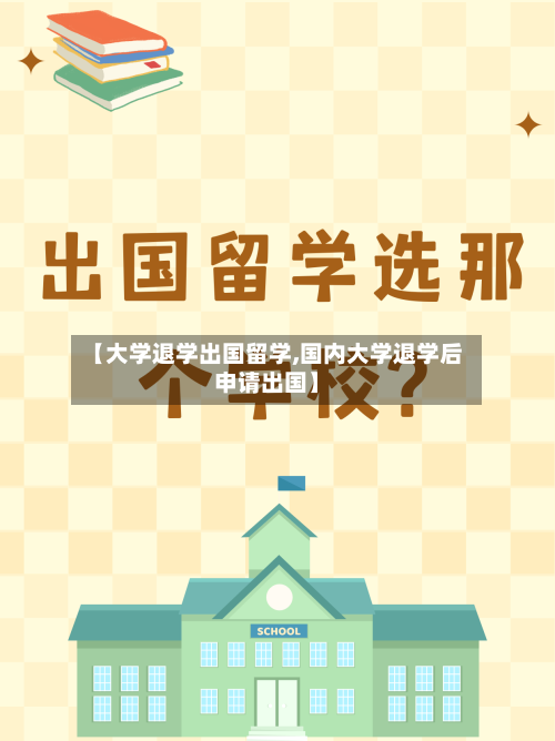 【大学退学出国留学,国内大学退学后申请出国】-第2张图片