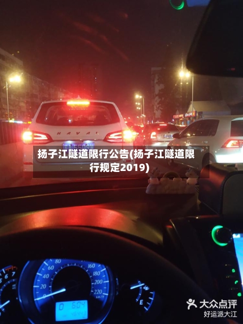 扬子江隧道限行公告(扬子江隧道限行规定2019)-第2张图片