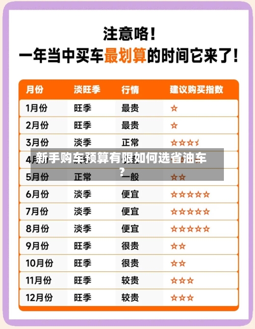 新手购车预算有限如何选省油车？-第2张图片