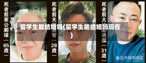 留学生能结婚吗(留学生能结婚吗现在)-第2张图片