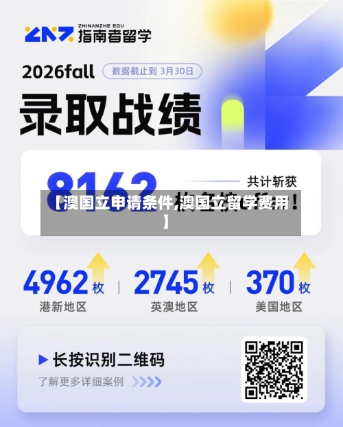 【澳国立申请条件,澳国立留学费用】-第2张图片