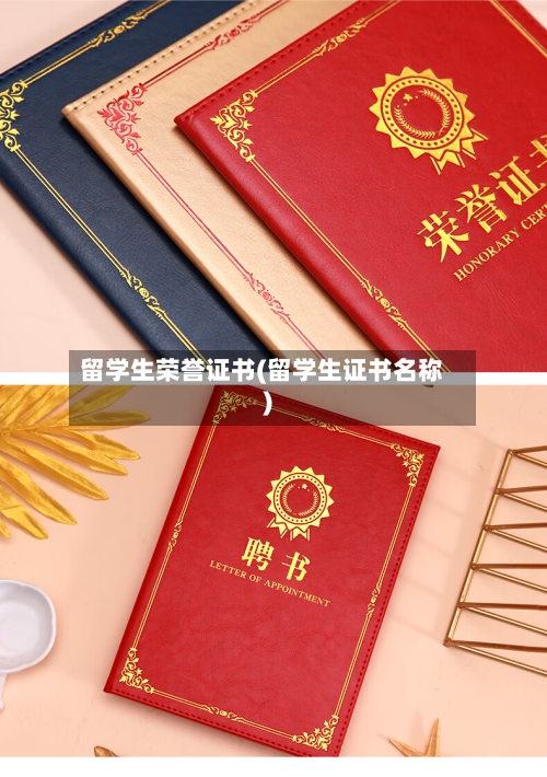 留学生荣誉证书(留学生证书名称)