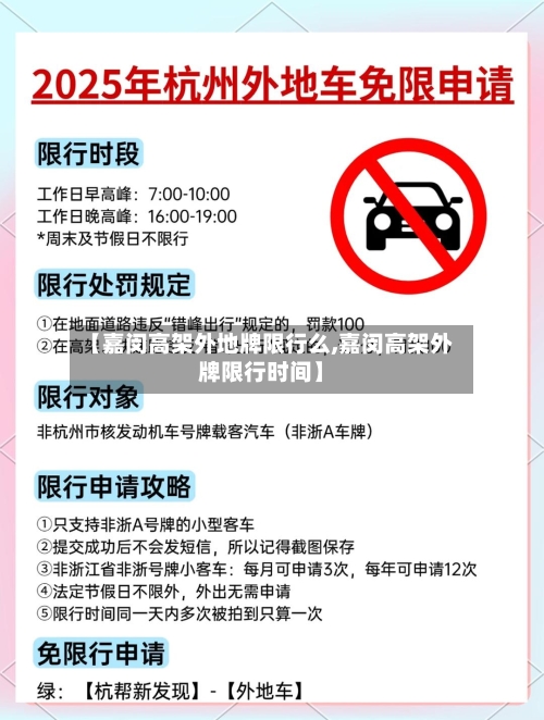 【嘉闵高架外地牌限行么,嘉闵高架外牌限行时间】-第2张图片